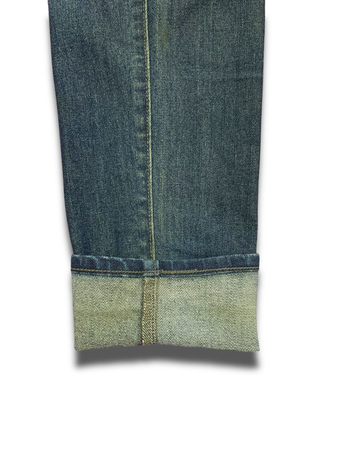 H&M × Marni VINTAGE Distressed Skinny Dark Blue Size US 30 / EU 46 - 6 Thumbnail