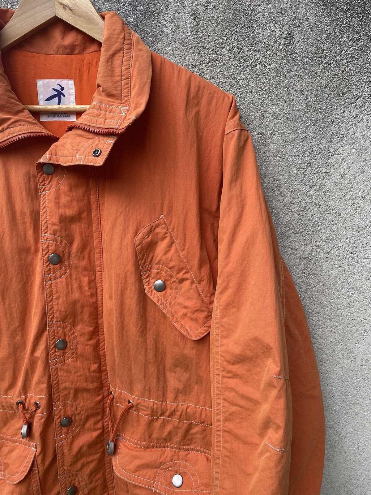 Hai Sporting Gear Vintage Hai Sporting Gear Parka Jacket Orange Colour Size US M / EU 48-50 / 2 - 5 Thumbnail