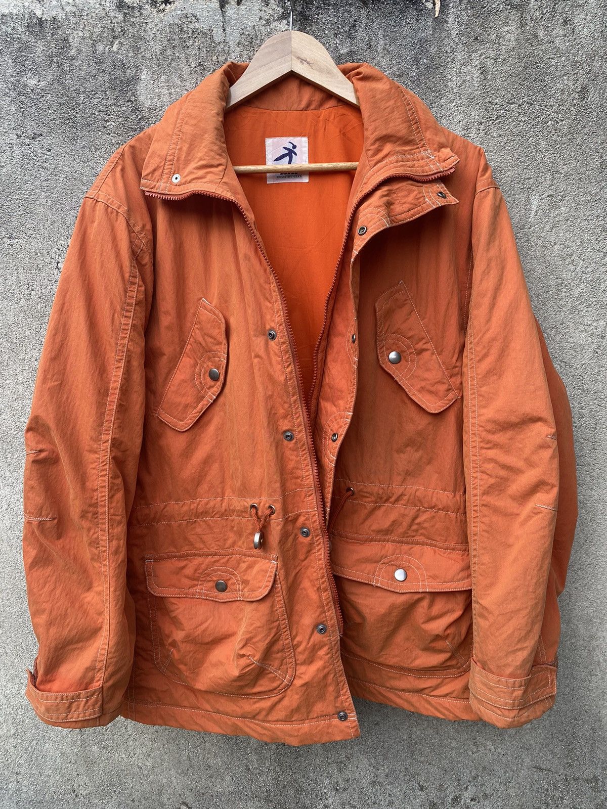 Hai Sporting Gear Vintage Hai Sporting Gear Parka Jacket Orange Colour Size US M / EU 48-50 / 2 - 3 Thumbnail
