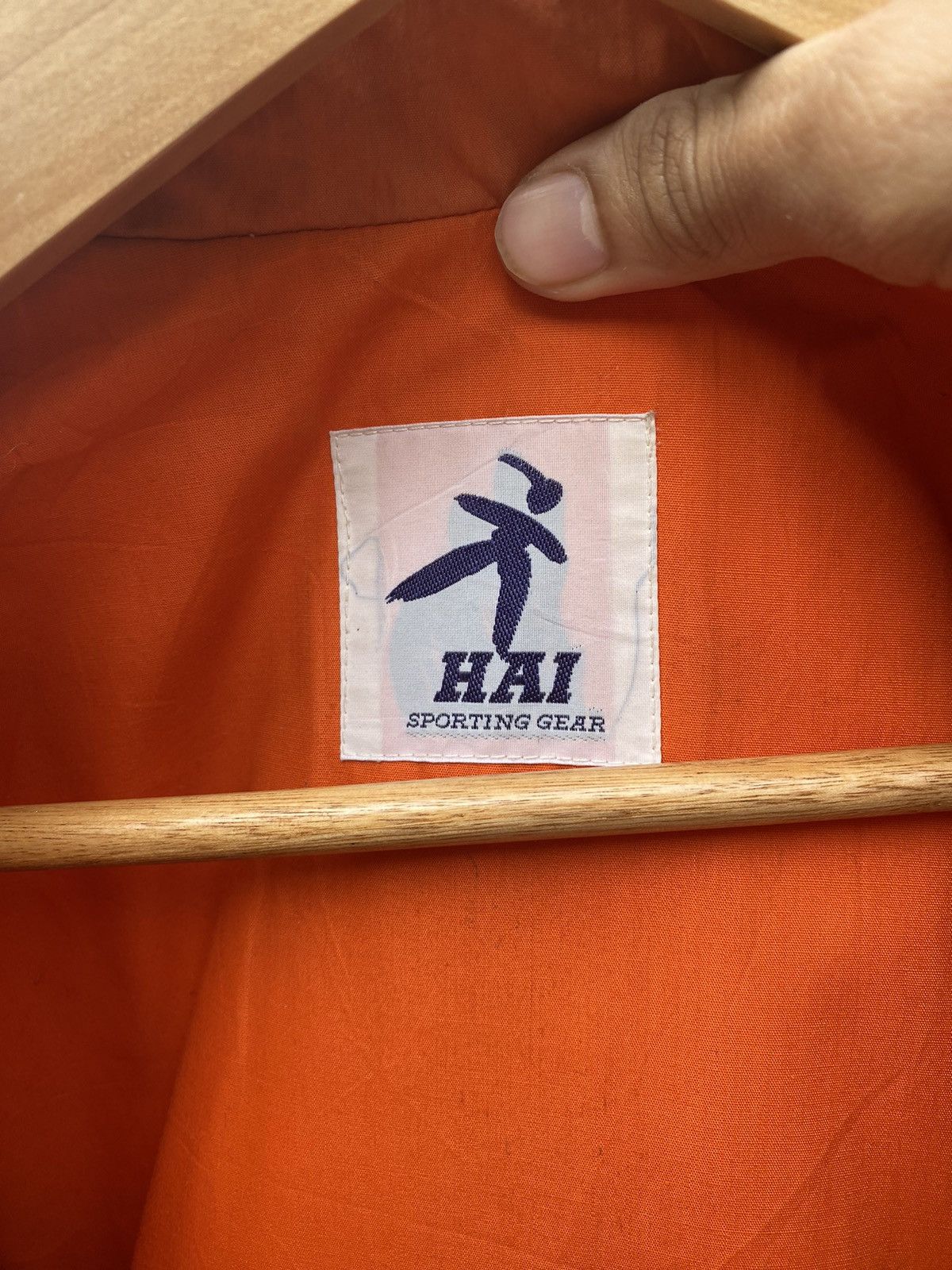 Hai Sporting Gear Vintage Hai Sporting Gear Parka Jacket Orange Colour Size US M / EU 48-50 / 2 - 9 Thumbnail