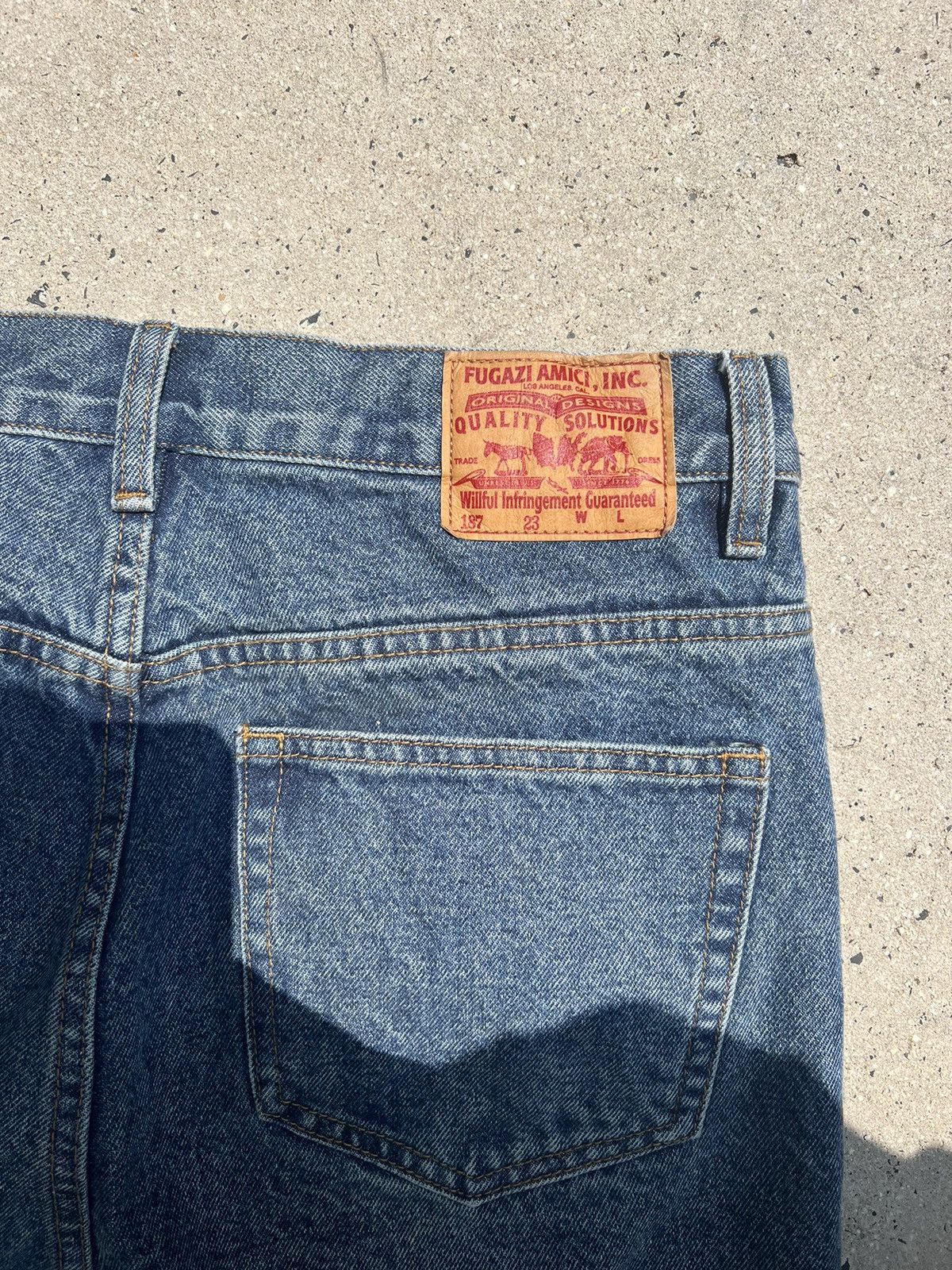 Fugazi Fugazi chain splatter denim Size US 32 / EU 48 - 4 Thumbnail
