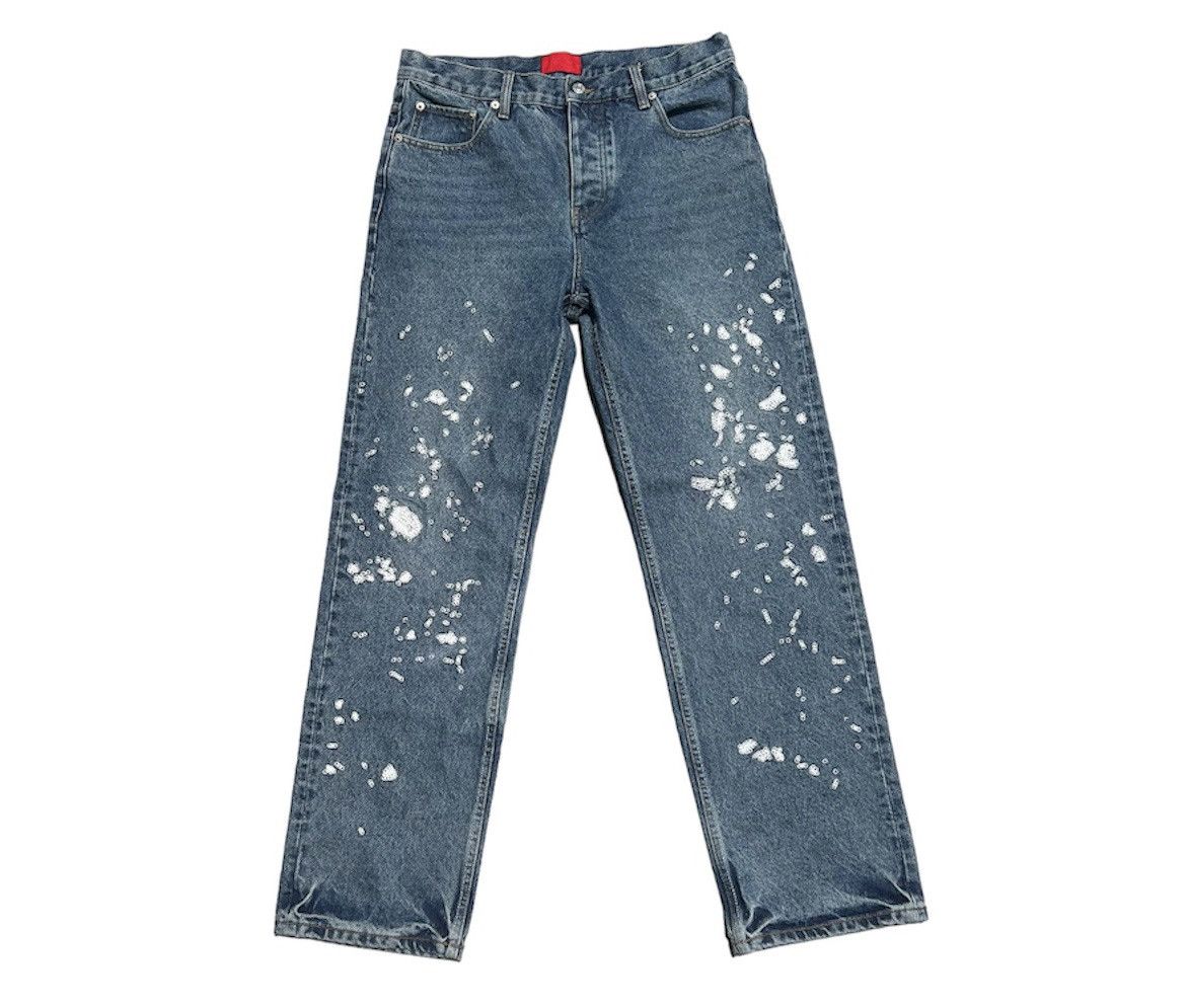 Fugazi Fugazi chain splatter denim Size US 32 / EU 48 - 1 Thumbnail