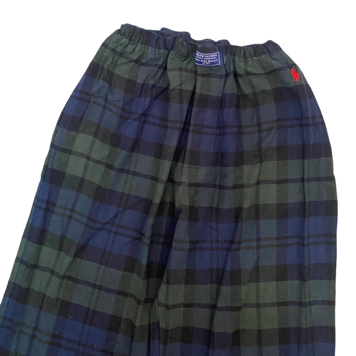 Polo Ralph Lauren × Ralph Lauren RARE‼️RALPH LAUREN CHECKED PLAID BAGGY COTTON PANTS Size US 30 / EU 46 - 6 Thumbnail