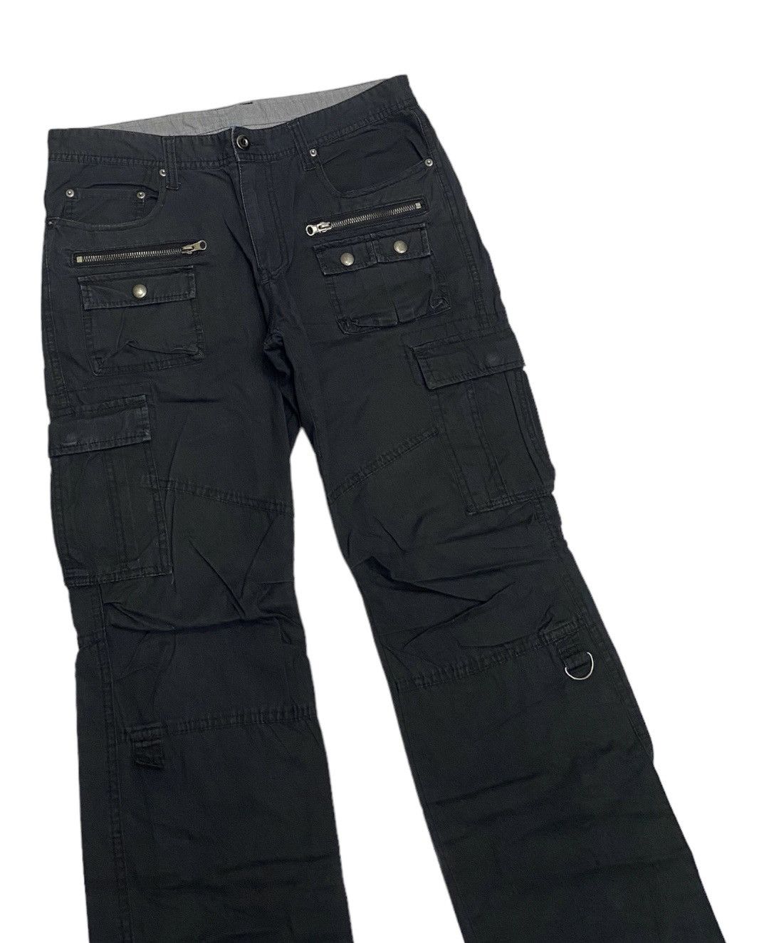 Hysteric Glamour × If Six Was Nine 🔥JAPANESE MULTI POCKET ZIPPER BONDAGE CARGO PANTS Size US 34 / EU 50 - 5 Thumbnail