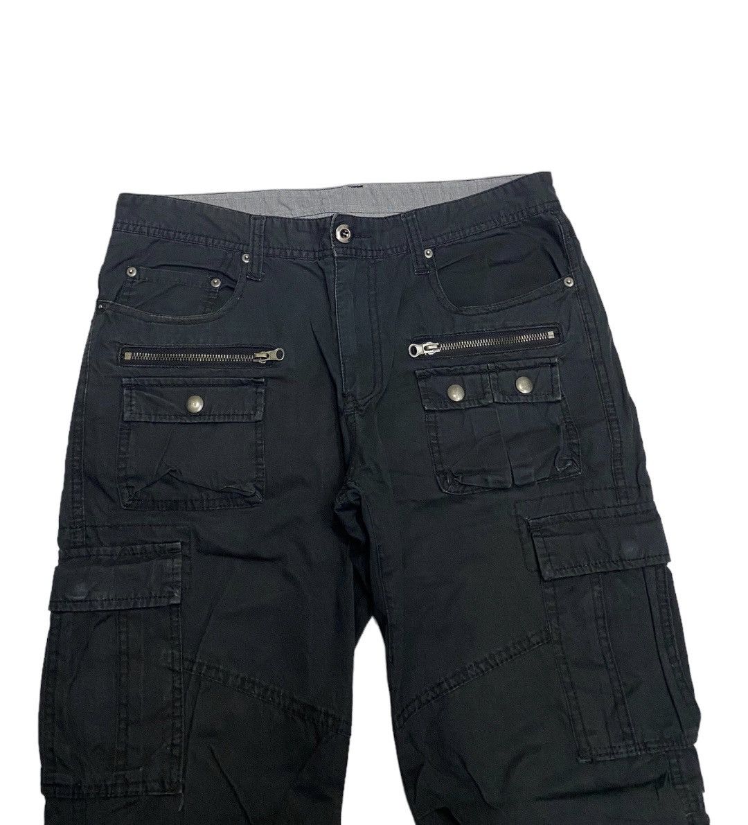 Hysteric Glamour × If Six Was Nine 🔥JAPANESE MULTI POCKET ZIPPER BONDAGE CARGO PANTS Size US 34 / EU 50 - 8 Thumbnail