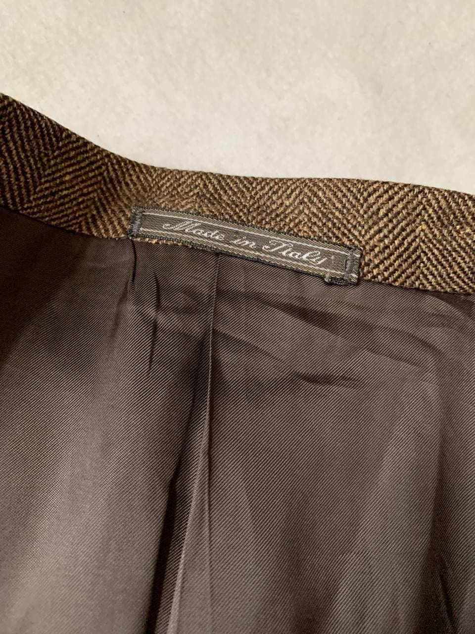 Corneliani Corneliani Brown Wool Silk Cashmere Blazer Size 40R - 7 Thumbnail