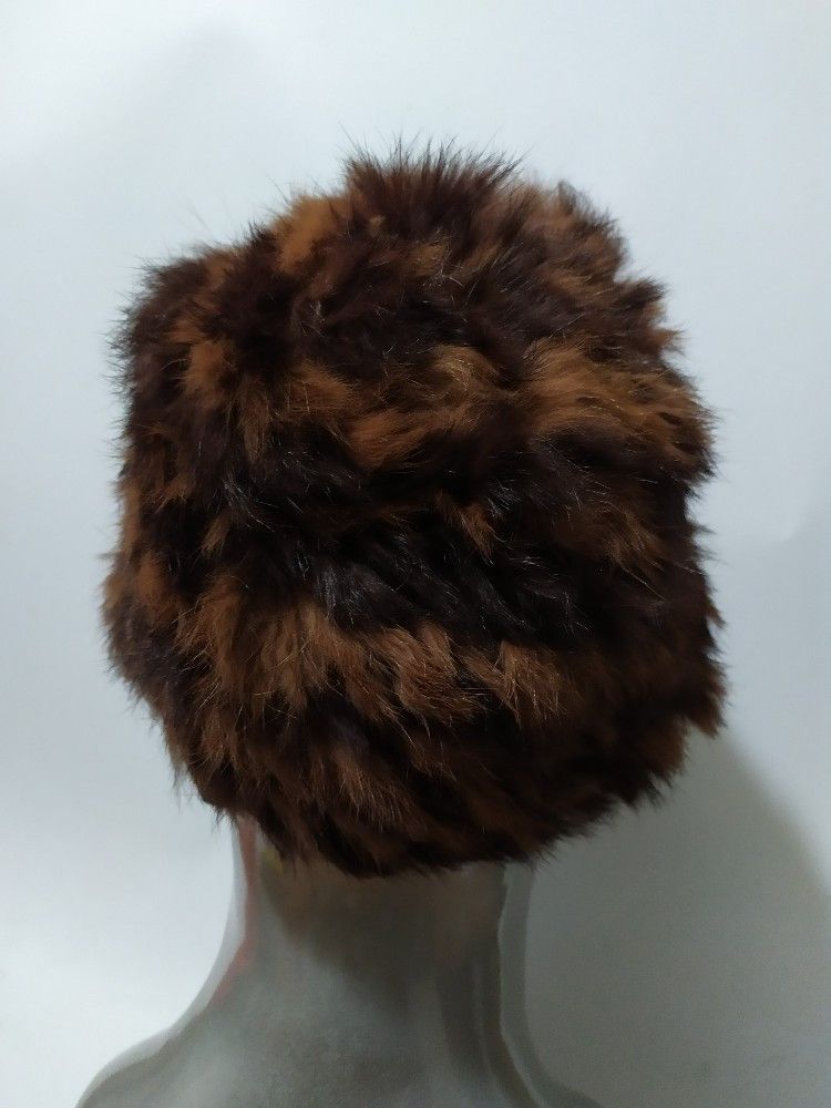 Japanese Brand 🔥Sun Pillar By Gallon Inc Japan Fur Beanie Hats Nice design Size ONE SIZE - 4 Thumbnail