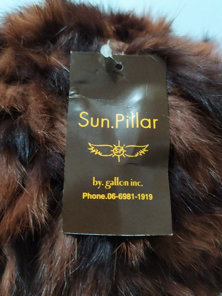 Japanese Brand 🔥Sun Pillar By Gallon Inc Japan Fur Beanie Hats Nice design Size ONE SIZE - 6 Thumbnail