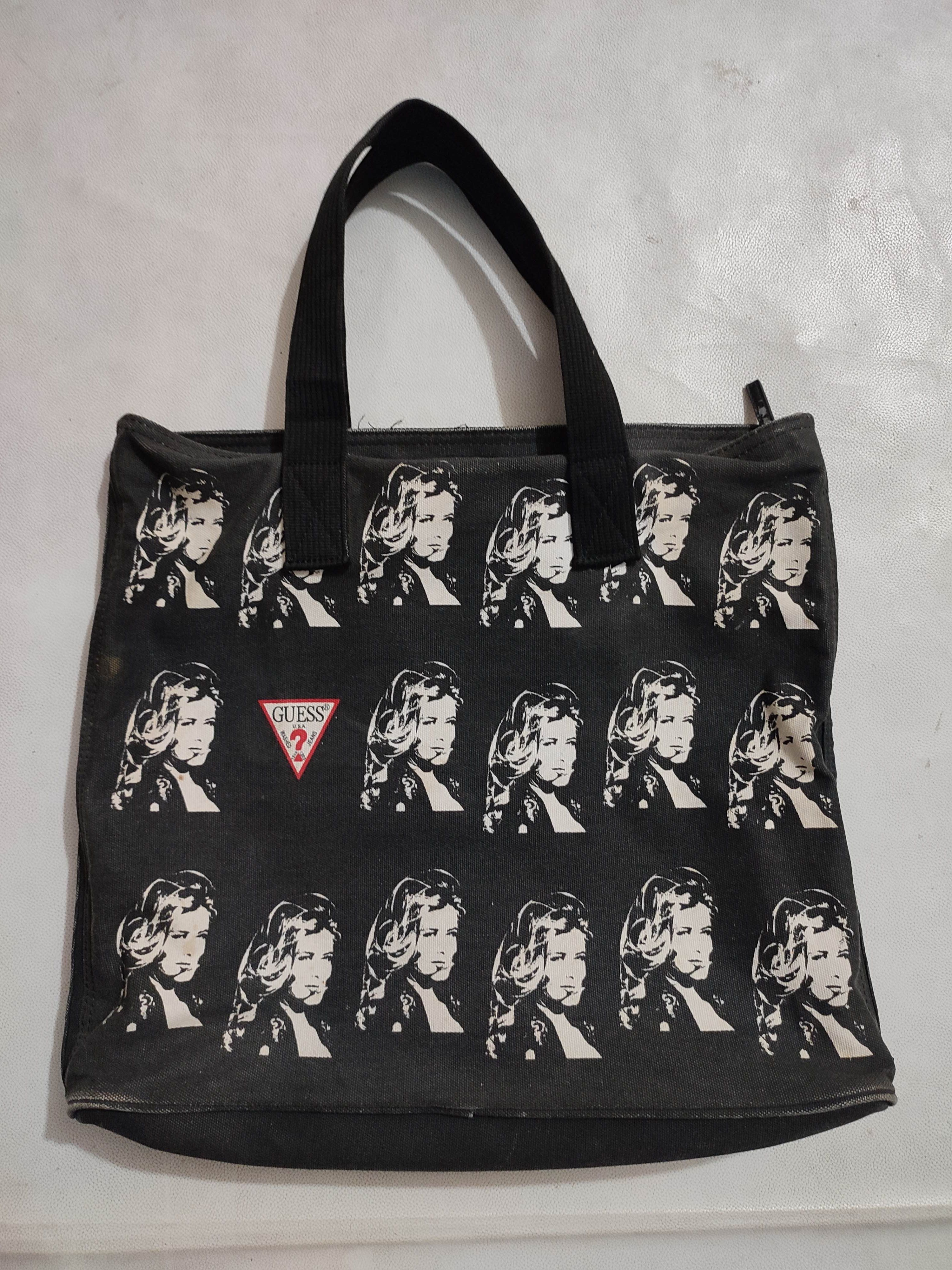 Guess 🔥Guess Fullprint Totebag Size ONE SIZE - 4 Thumbnail