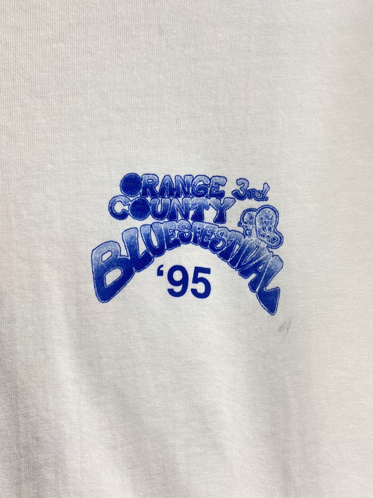 Band Tees Vintage rare blues festival orange county Size US M / EU 48-50 / 2 - 7 Thumbnail