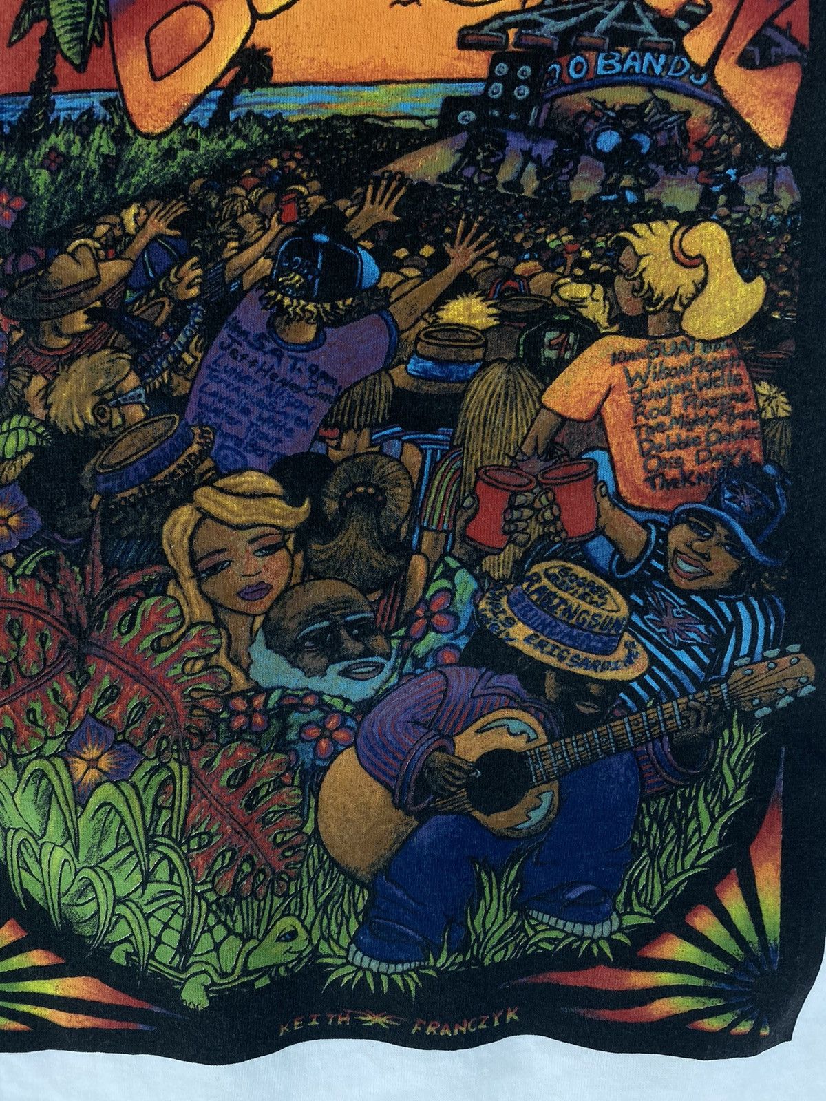 Band Tees Vintage rare blues festival orange county Size US M / EU 48-50 / 2 - 4 Thumbnail