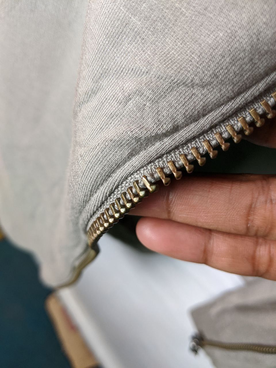 Helmut Lang HELMUT LANG Asymmetrical zip sweatshirt jacket Size S / US 4 / IT 40 - 7 Thumbnail