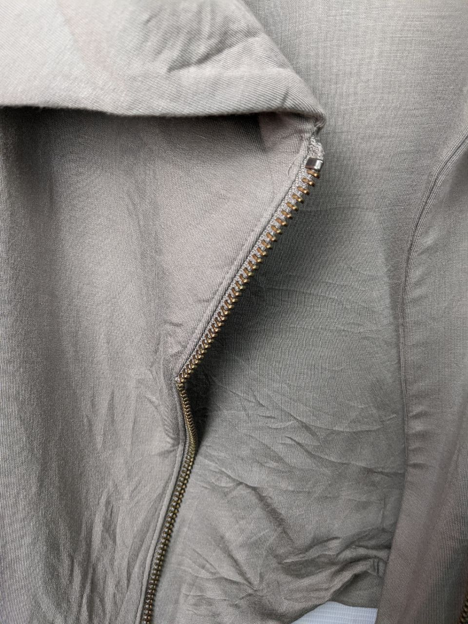 Helmut Lang HELMUT LANG Asymmetrical zip sweatshirt jacket Size S / US 4 / IT 40 - 6 Thumbnail