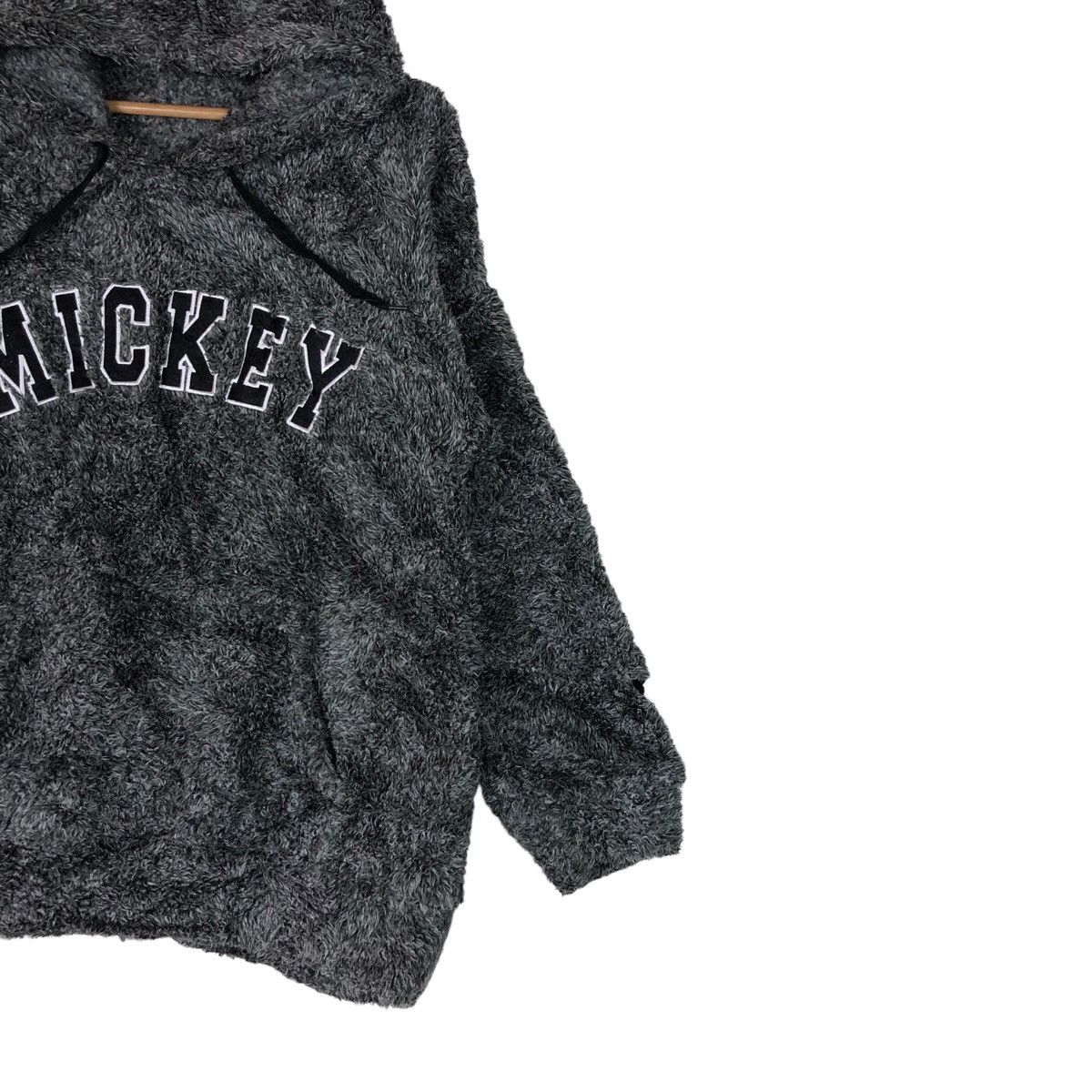 Hypebeast Mickey Spellout Faux Fur Hoodie Size M / US 6-8 / IT 42-44 - 5 Thumbnail