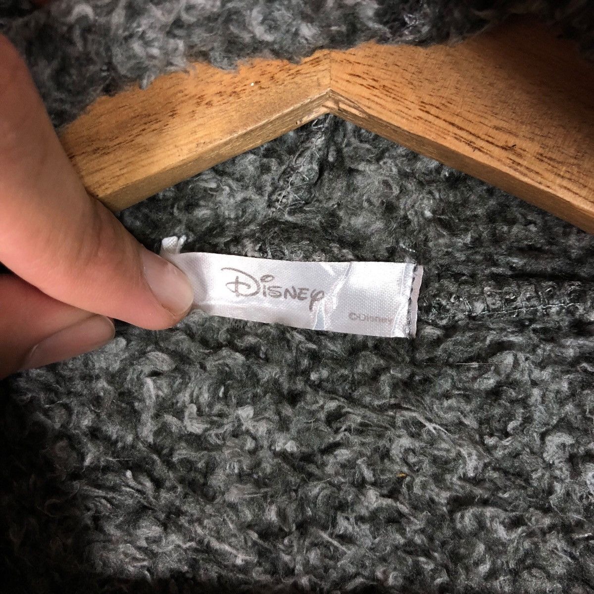 Hypebeast Mickey Spellout Faux Fur Hoodie Size M / US 6-8 / IT 42-44 - 8 Thumbnail