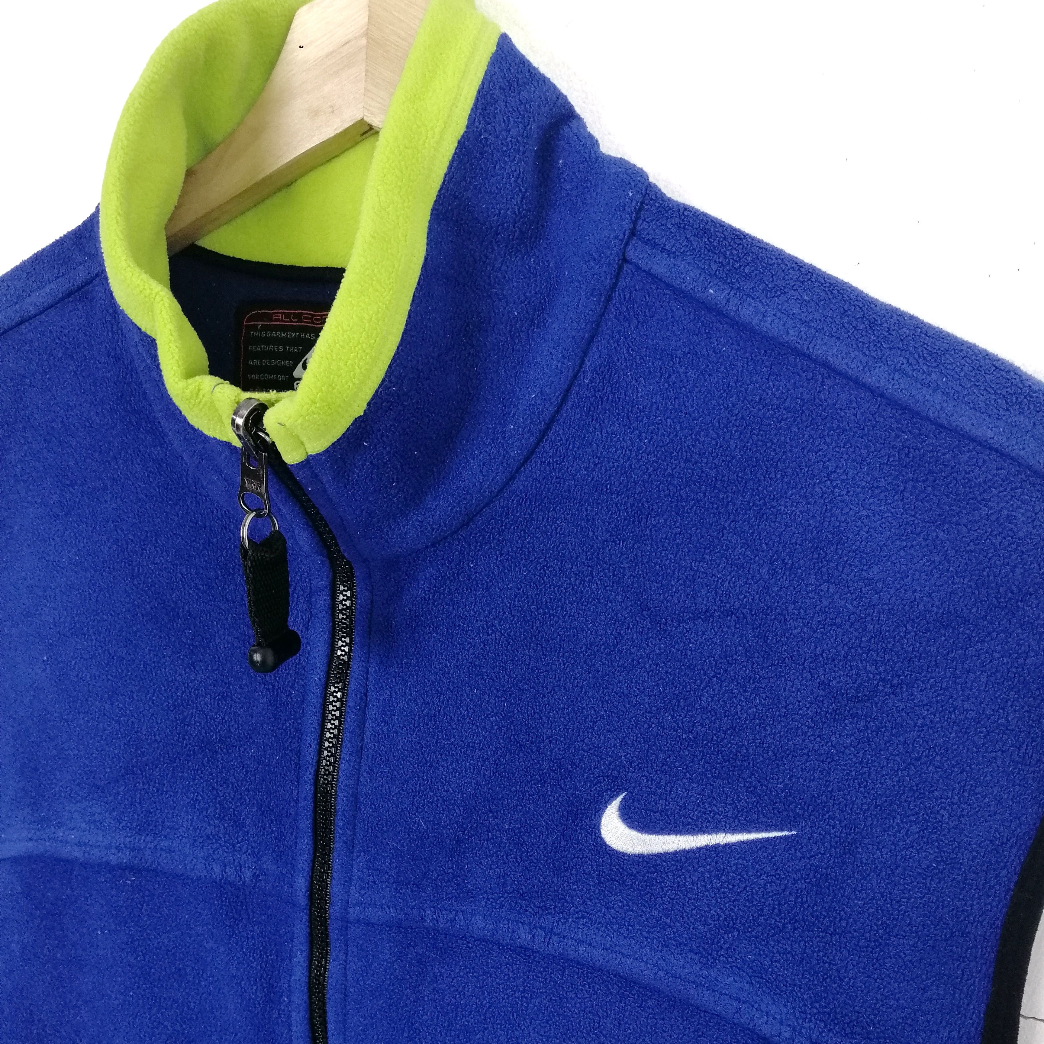 Nike 🔥Vintage Nike ACG fleece sports vest therma-Fit Size US L / EU 52-54 / 3 - 2 Thumbnail