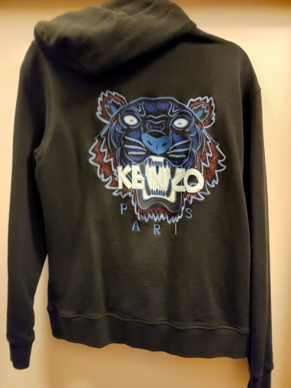 Kenzo Kenzo Paris rear embroidery black hoodie M Size US M / EU 48-50 / 2 - 1 Thumbnail