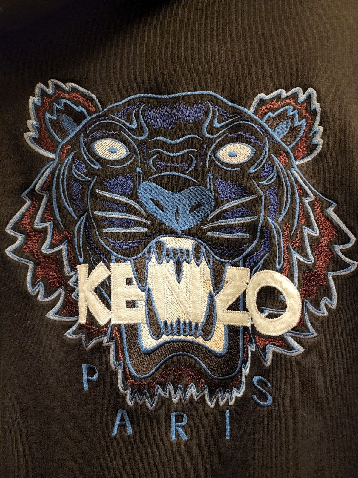 Kenzo Kenzo Paris rear embroidery black hoodie M Size US M / EU 48-50 / 2 - 3 Thumbnail
