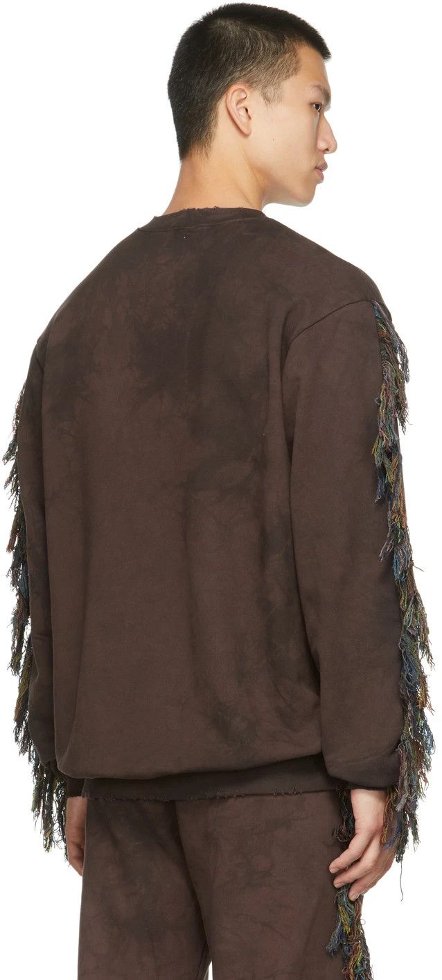 Alchemist ALCHEMIST Brown Surf Fringe Sweatshirt L Size US L / EU 52-54 / 3 - 3 Thumbnail