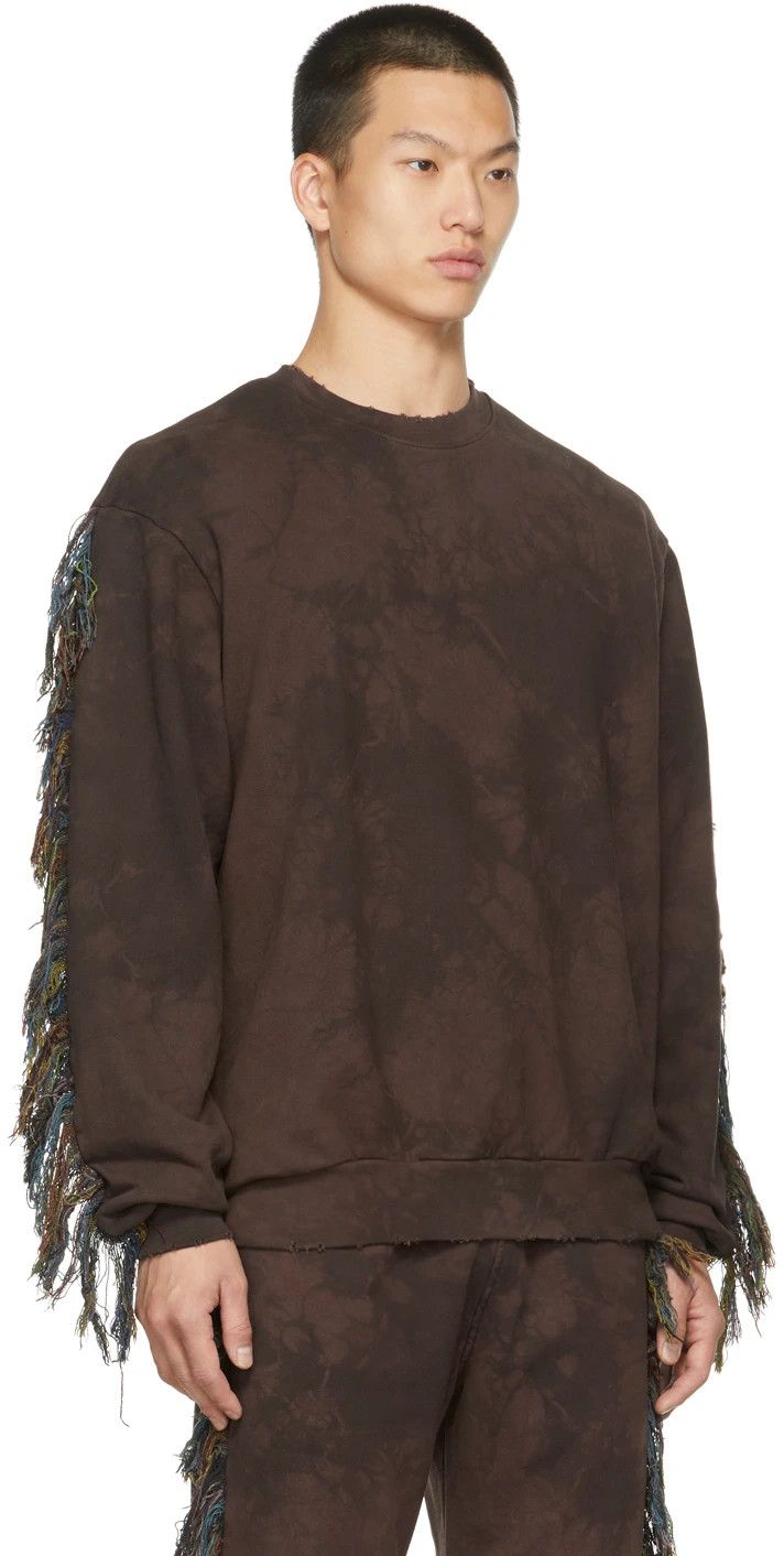 Alchemist ALCHEMIST Brown Surf Fringe Sweatshirt L Size US L / EU 52-54 / 3 - 2 Thumbnail