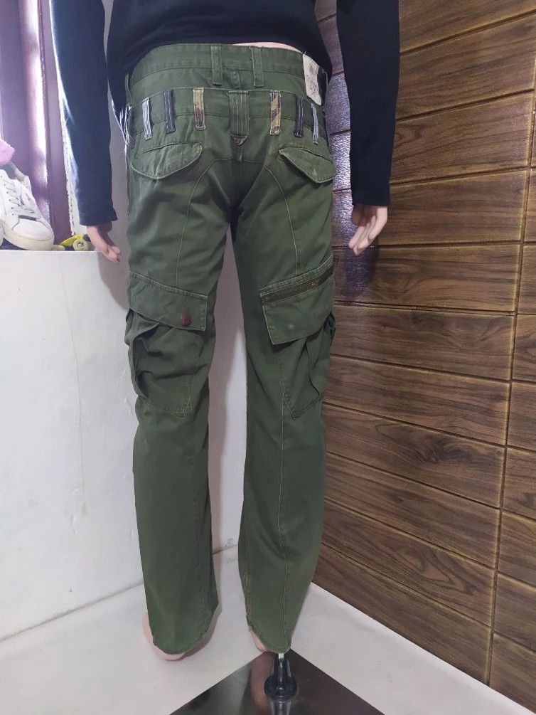 Japanese Brand Dominate Handcrafted Cargo Tactical Pants Double Waist Size US 29 - 1 Thumbnail