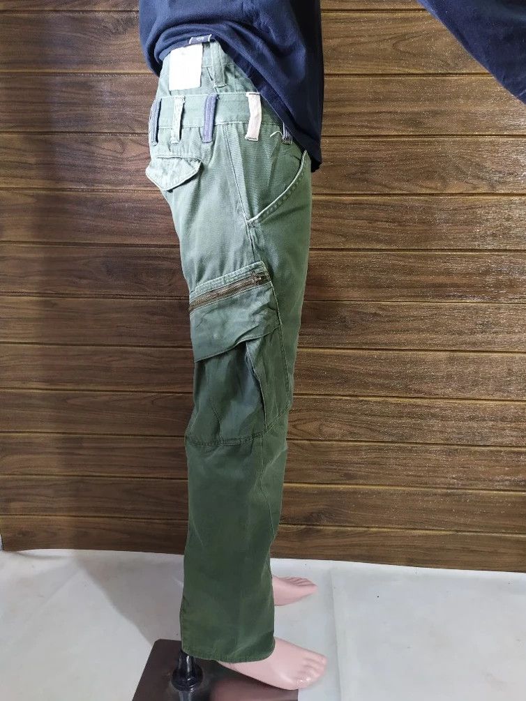 Japanese Brand Dominate Handcrafted Cargo Tactical Pants Double Waist Size US 29 - 2 Thumbnail