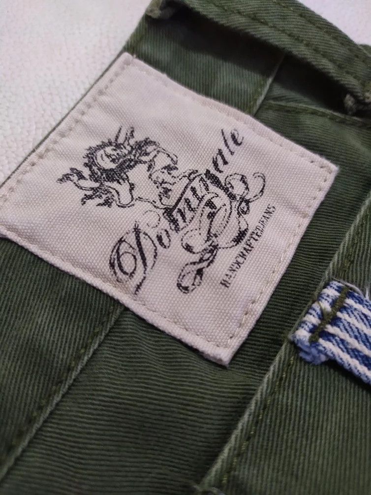 Japanese Brand Dominate Handcrafted Cargo Tactical Pants Double Waist Size US 29 - 15 Thumbnail