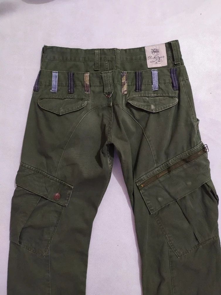 Japanese Brand Dominate Handcrafted Cargo Tactical Pants Double Waist Size US 29 - 12 Thumbnail