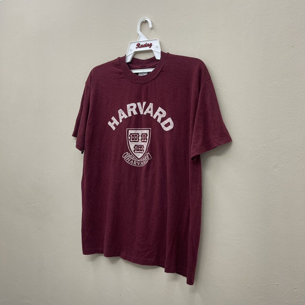 Vintage Vintage HARVARD University T-Shirt Harvard Veritas Size US XL / EU 56 / 4 - 6 Thumbnail