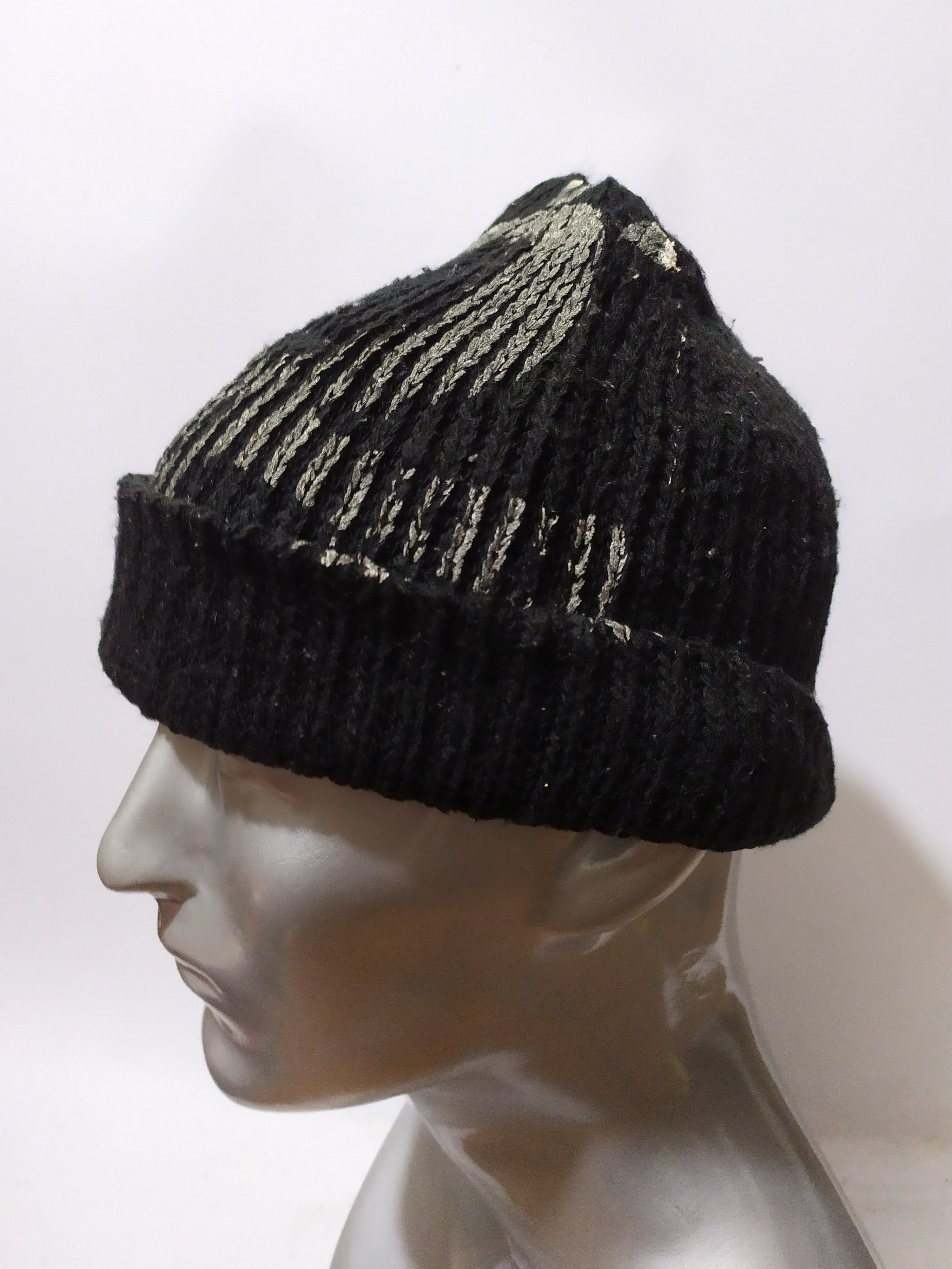 Seditionaries 🔥Unknown Japanese Punk Bondage Design Print Anchor Beanie Size ONE SIZE - 3 Thumbnail