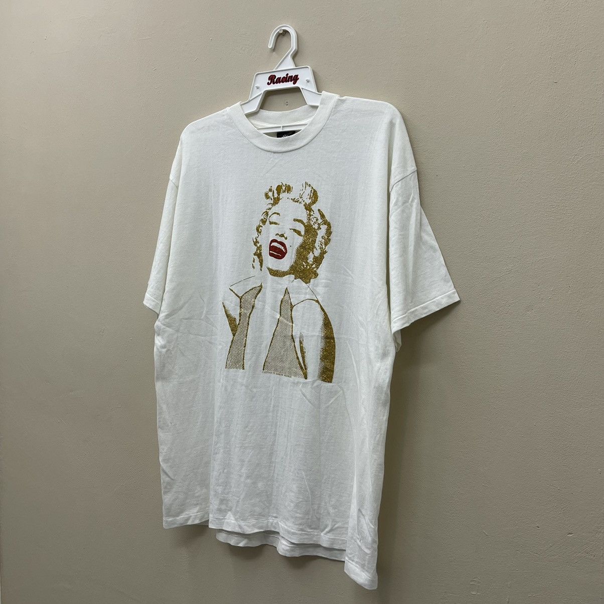 Band Tees × Vintage Diamond Dust MARILYN MONROE Glitter Graphic Vintage 90s Xl Size US XL / EU 56 / 4 - 7 Thumbnail