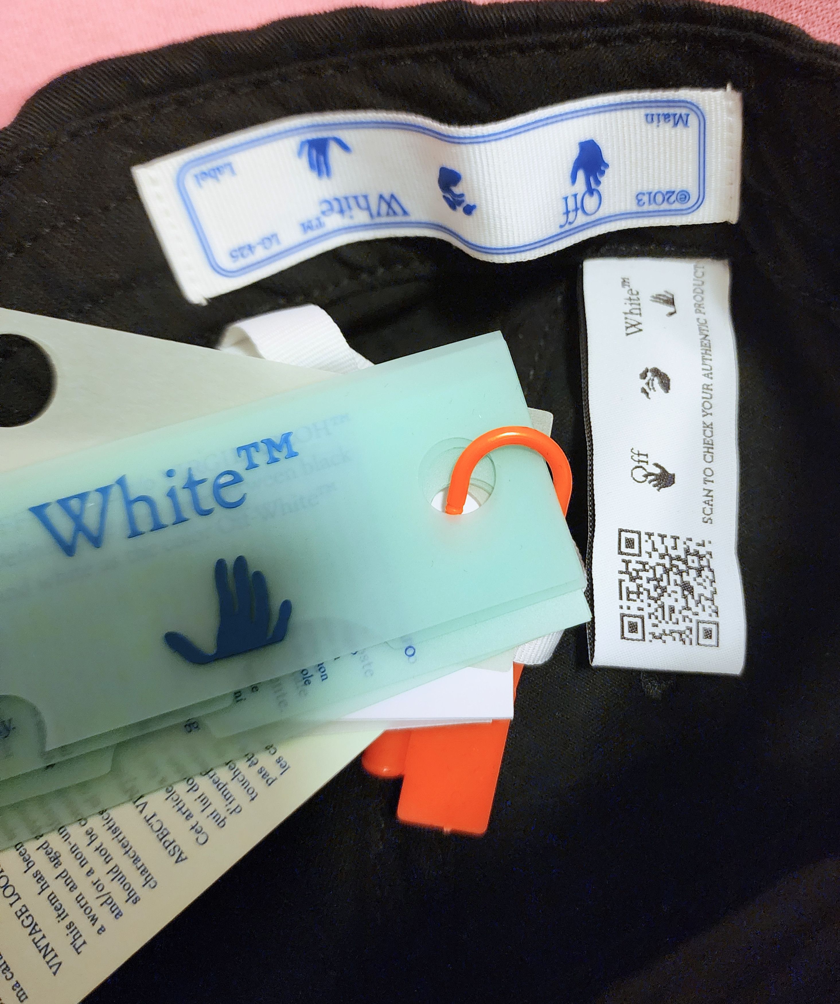 Off-White Off-White Logo Cotton Baseball Cap Size ONE SIZE - 7 Thumbnail