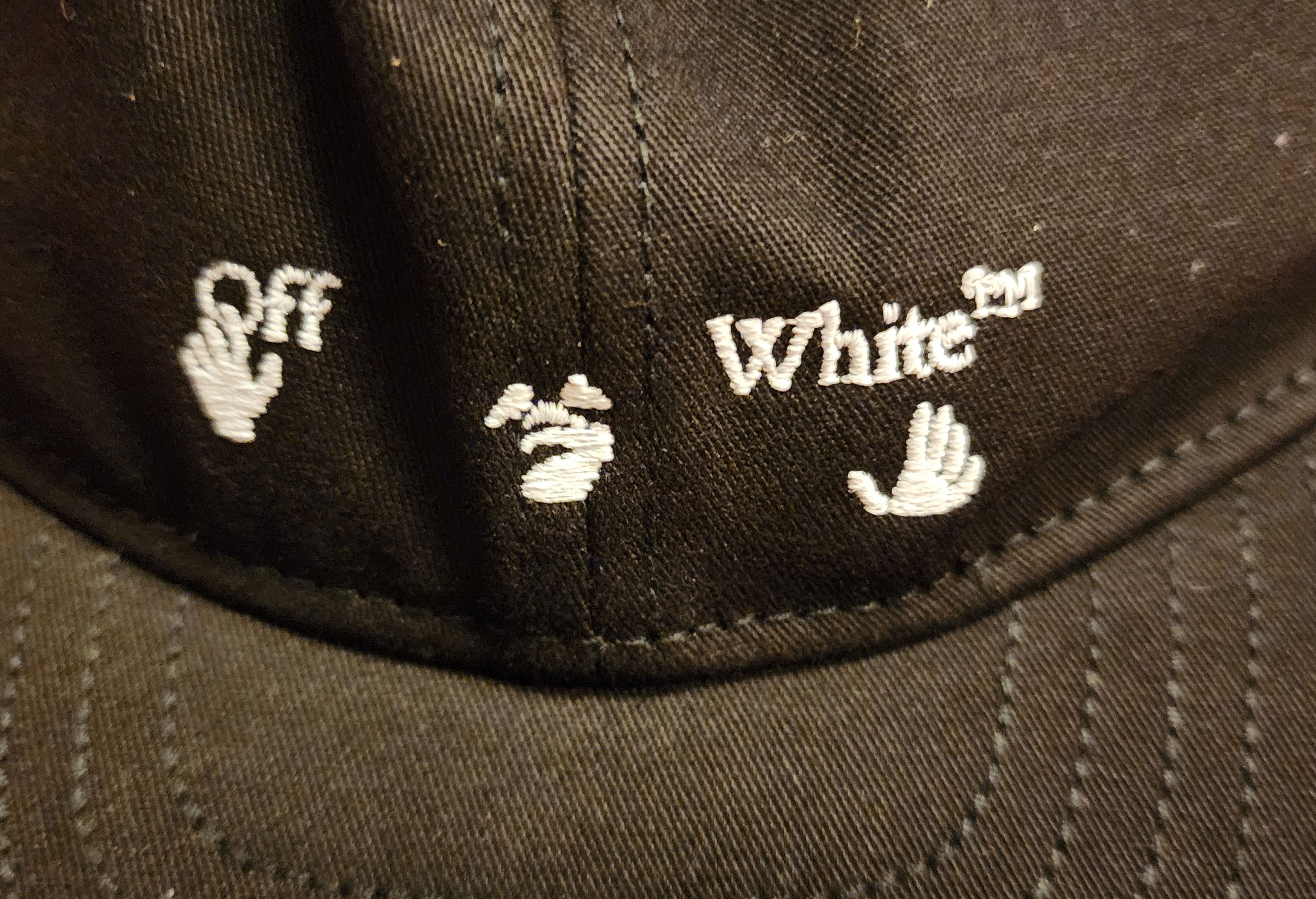 Off-White Off-White Logo Cotton Baseball Cap Size ONE SIZE - 3 Thumbnail