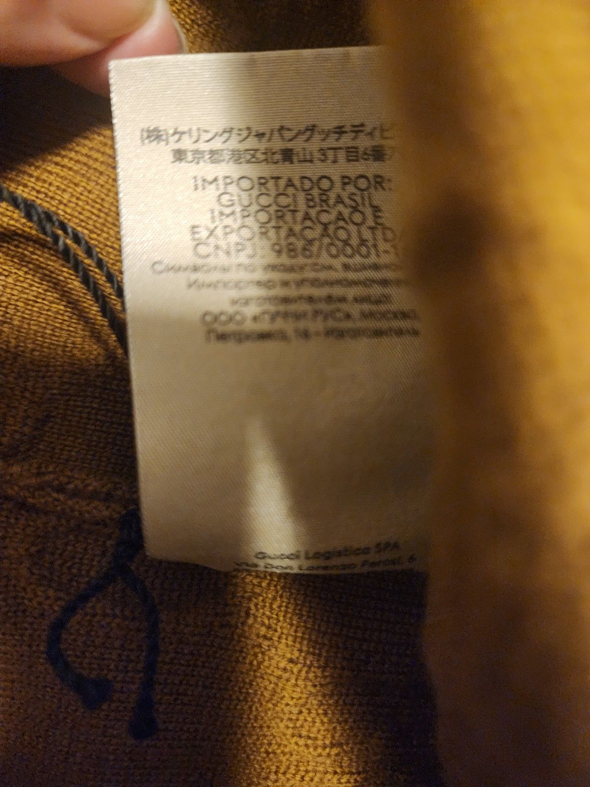 Gucci Gucci Monogram Beanie Camel New Size ONE SIZE - 9 Thumbnail