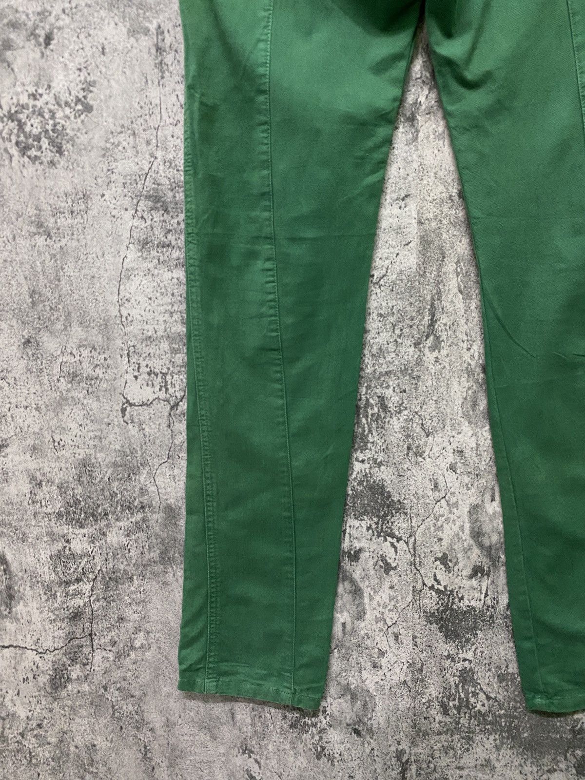 Diesel DIESEL INDUSTRY Green Reconstructed Distressed Pant Size US 30 / EU 46 - 17 Thumbnail