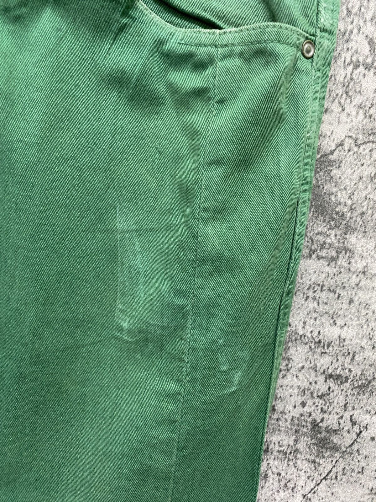 Diesel DIESEL INDUSTRY Green Reconstructed Distressed Pant Size US 30 / EU 46 - 9 Thumbnail