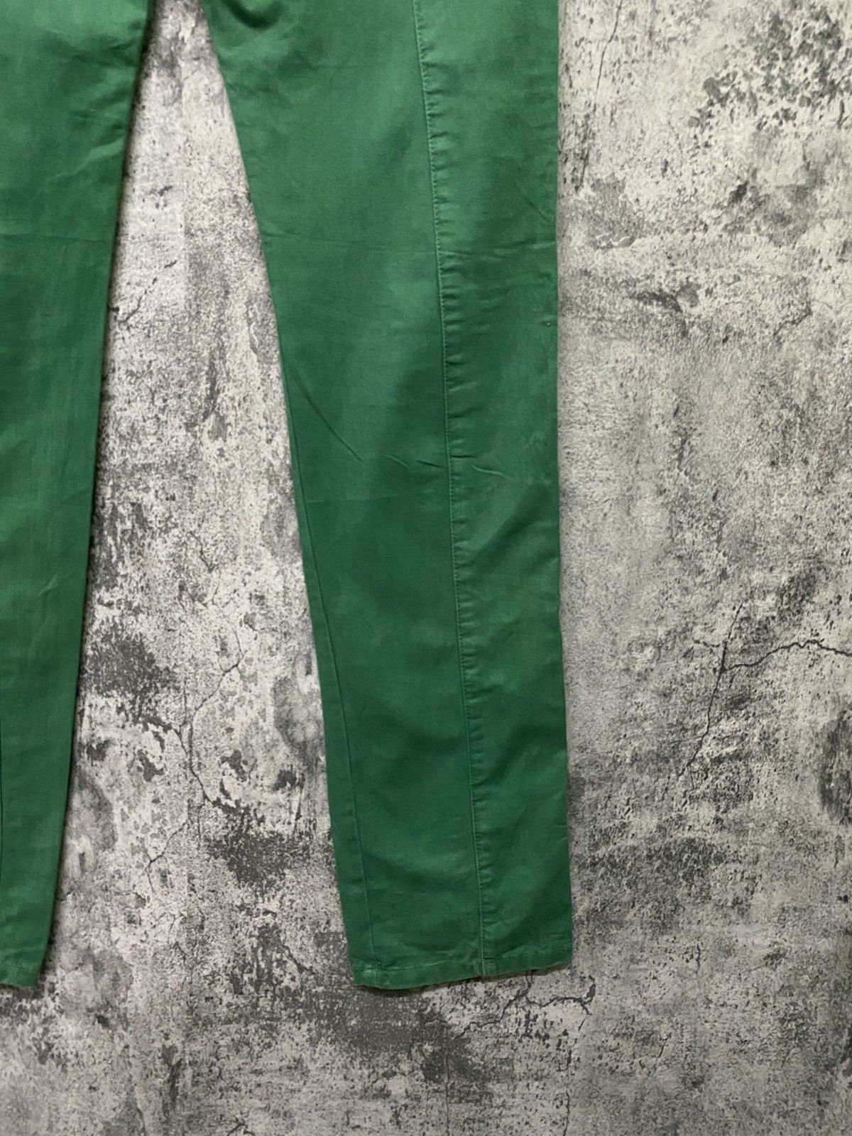 Diesel DIESEL INDUSTRY Green Reconstructed Distressed Pant Size US 30 / EU 46 - 16 Thumbnail