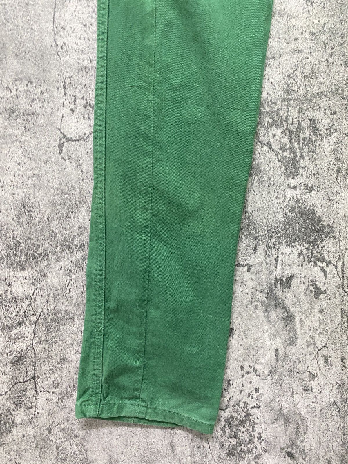 Diesel DIESEL INDUSTRY Green Reconstructed Distressed Pant Size US 30 / EU 46 - 10 Thumbnail