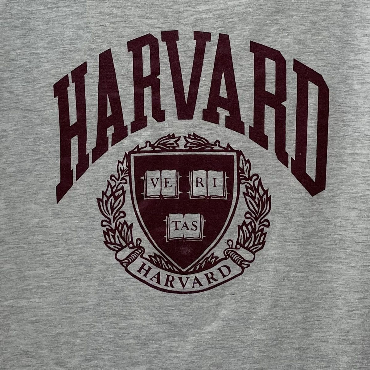 Vintage Vintage 90s Harvard T-Shirt Big Logo Size US L / EU 52-54 / 3 - 2 Thumbnail