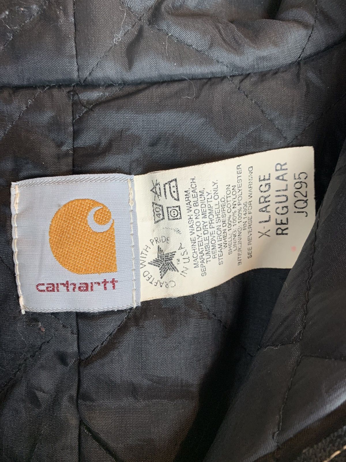 Carhartt Vintage carhartt work jacket Size US XL / EU 56 / 4 - 3 Thumbnail