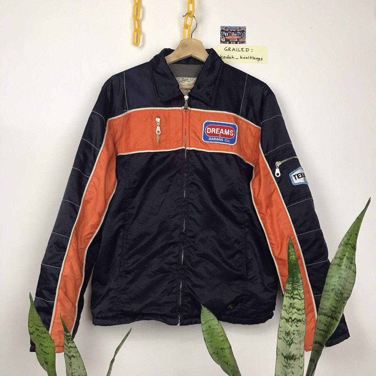 image of Racing x Vintage Japanese G-Factory Jacket in Blue, Men's (Size Large)