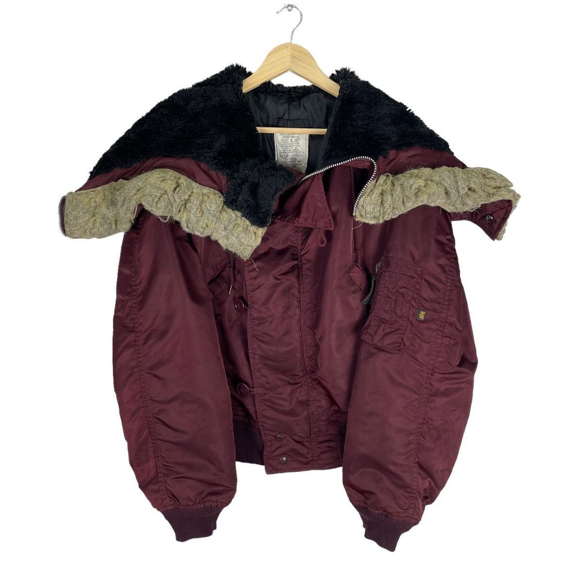 90s N2B y2k flight jacket USA製 Alpha