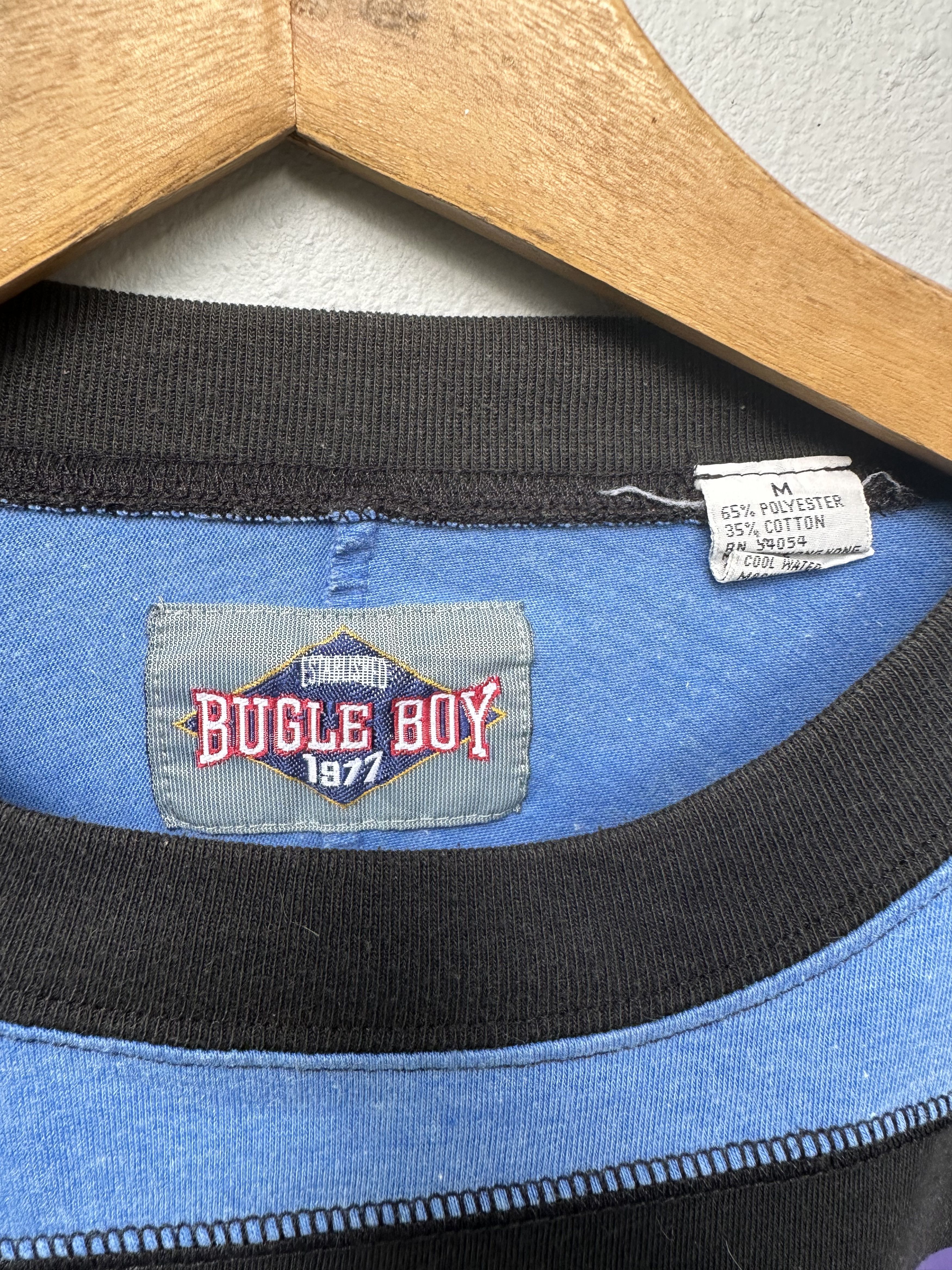 Bugle Boy Vintage 90s Bugle Boy 55 Official Product Raglan Tee Size US M / EU 48-50 / 2 - 8 Thumbnail