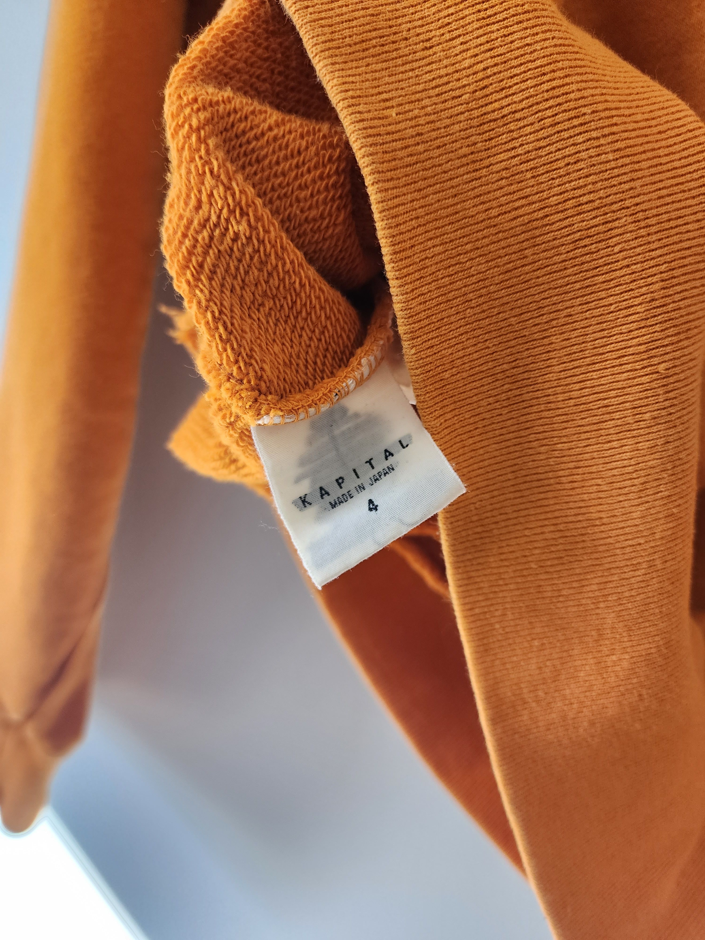 Designer × Kapital Kapital Piano College Orange Crewneck Size US XL / EU 56 / 4 - 5 Thumbnail