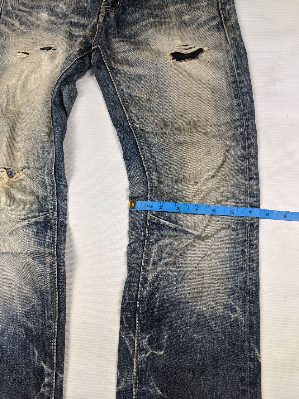 GOSTAR DE FUGA GOSTAR DE FUGA distressed denim jeans Size US 33 - 15 Thumbnail