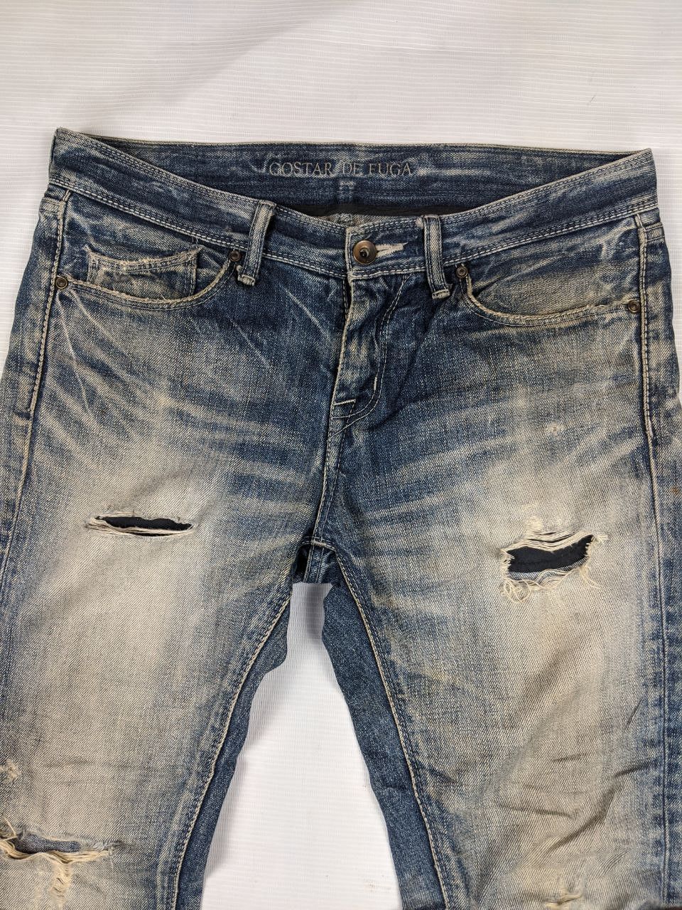 GOSTAR DE FUGA GOSTAR DE FUGA distressed denim jeans Size US 33 - 4 Thumbnail