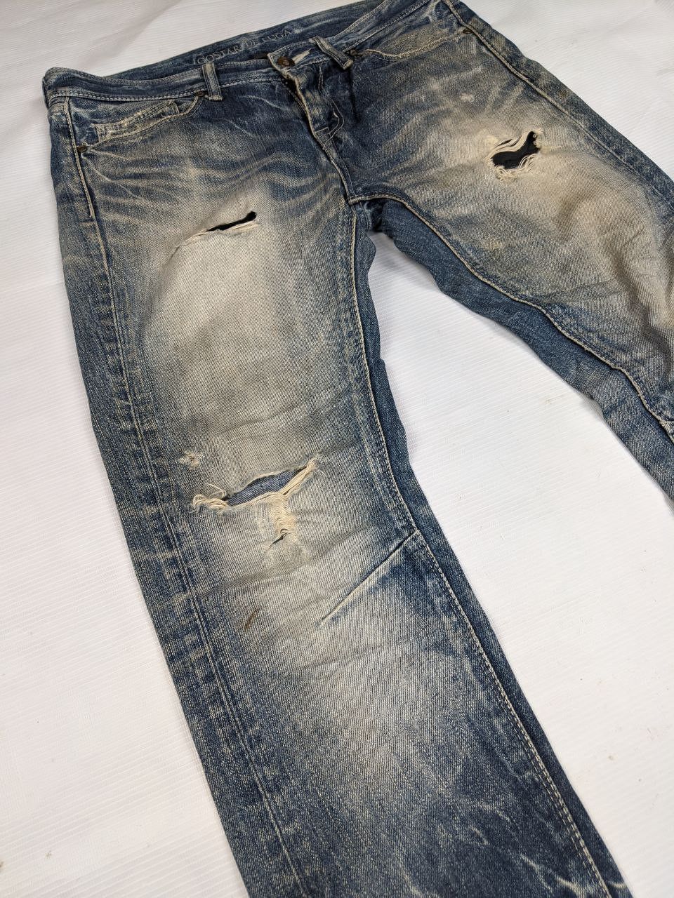 GOSTAR DE FUGA GOSTAR DE FUGA distressed denim jeans Size US 33 - 2 Thumbnail