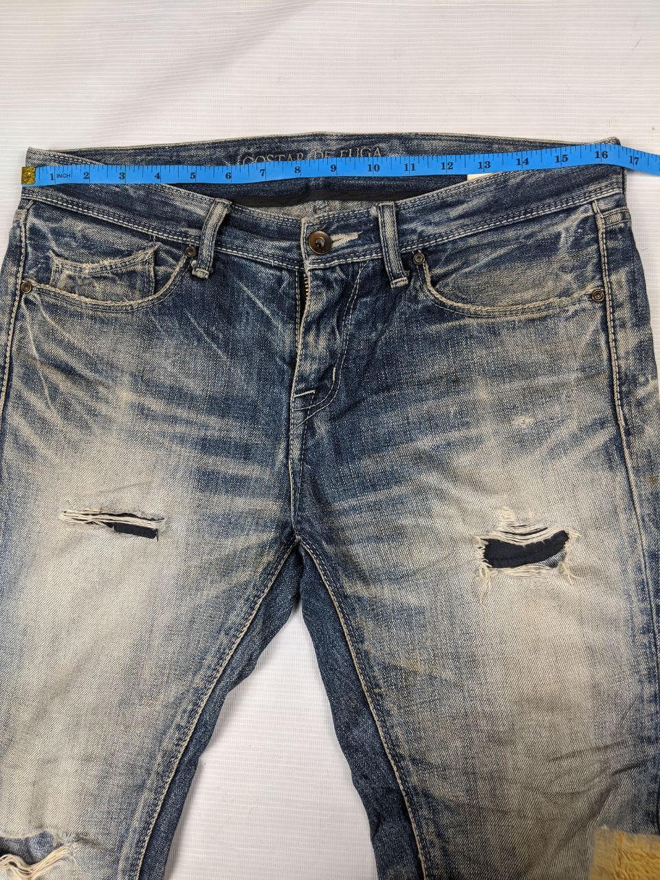 GOSTAR DE FUGA GOSTAR DE FUGA distressed denim jeans Size US 33 - 12 Thumbnail