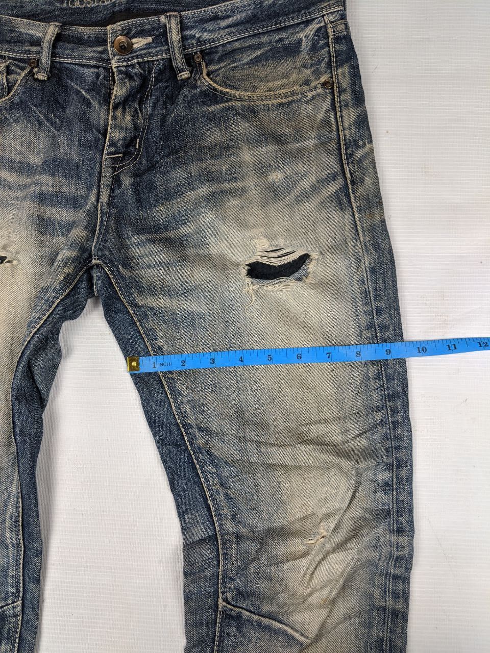 GOSTAR DE FUGA GOSTAR DE FUGA distressed denim jeans Size US 33 - 14 Thumbnail
