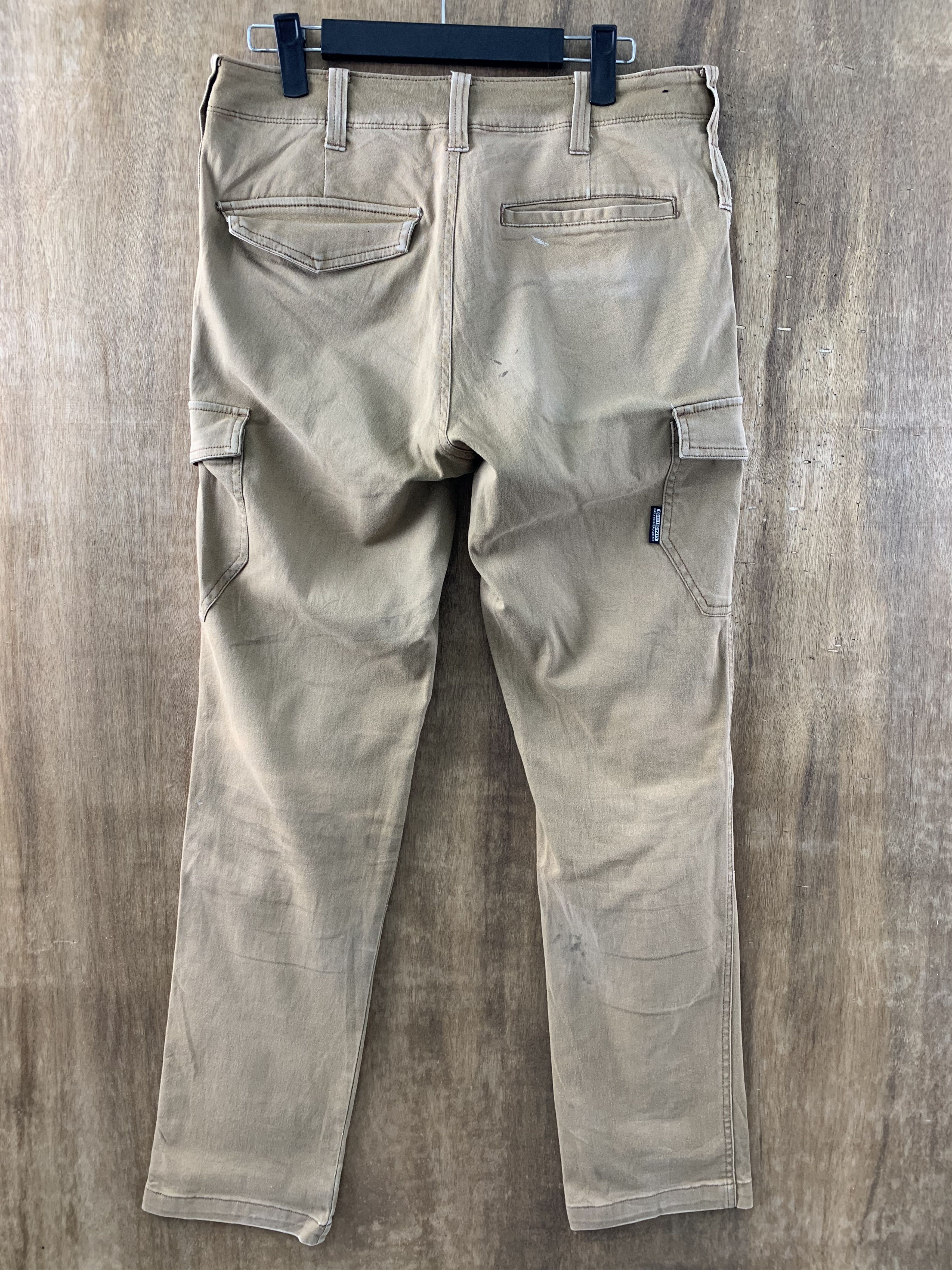Japanese Brand Cargo Pants Japanese Branded Vtg Streetwear Brown Size US 29 - 9 Thumbnail